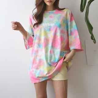 3/4-sleeve Dye T-shirt