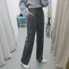 Drawcord-waist Dress Pants