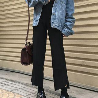 Irregular Hem Pants