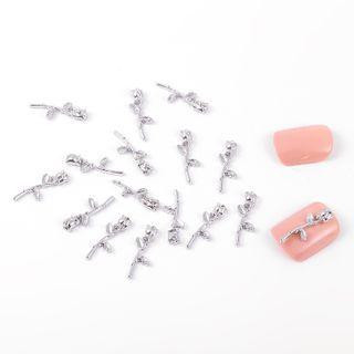 Metal Rose Nail Art Decoration