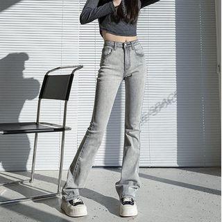Washed Bootcut Jeans (various Designs)