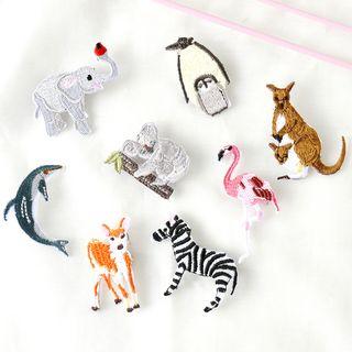 Embroidered Animal Brooch