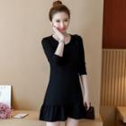 Bow Accent Knitted Tunic