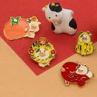 Cartoon Cow Brooch (various Designs)