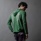 Green Bananaprinted Zip Jacket (green)
