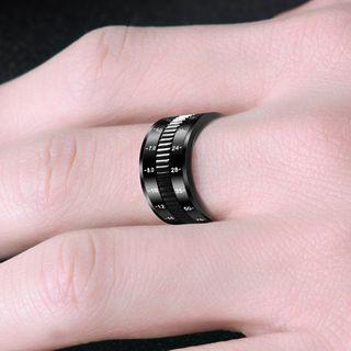 Stainless Steel Numeral Turnable Ring
