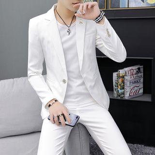 Set: Single Buttoned Blazer + Dress Pants