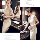 Short Sleeve / Long Sleeve Lace Dress