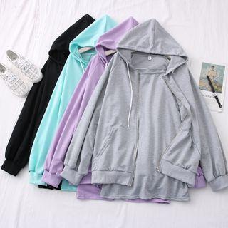 Set: Sleeveless Mini Dress + Hooded Jacket