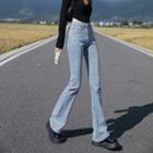 Mid Waist Bootcut Jeans (various Designs)