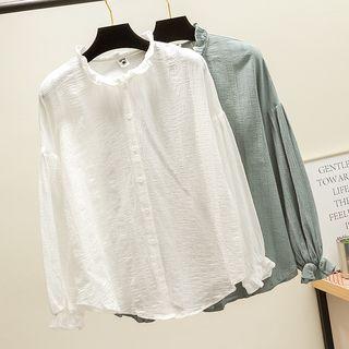 Frilled Collar Blouse