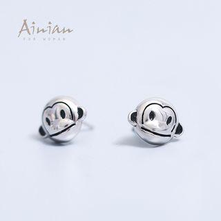 925 Sliver Monkey Earrings