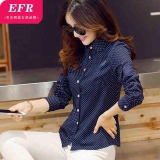 Long Sleeved Dotted Shirt