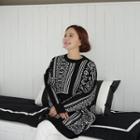 Over-fit Paisley Sweatshirt