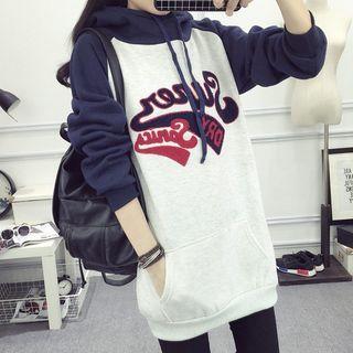 Letter Raglan Hoodie