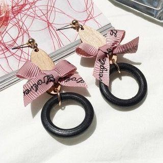 Bow Hoop Earring