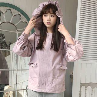 Frilled Hood Jacket