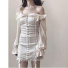 Set: Long-sleeve Top + Tube Dress