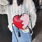 Two-tone Heart Shaped Bag