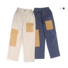Color Block Straight-fit Cargo Pants