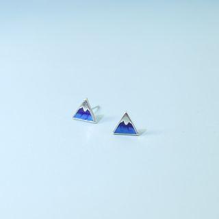 Fuji Mountain Earring 1 Pair - Fuji Mountain - One Size