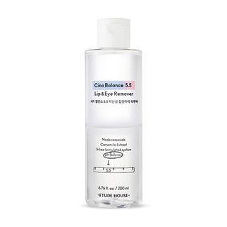 Etude - Cica Balance 5.5 Lip & Eye Remover 200ml