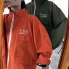 Pocket-detail Zip Track Jacket