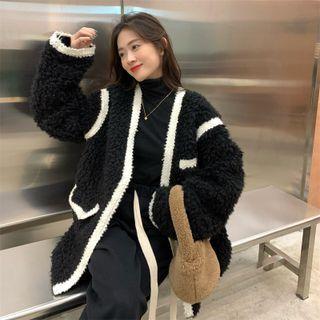 Fleece Coat Black - One Size