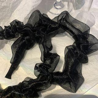 Shirred Organza Headband (various Designs)