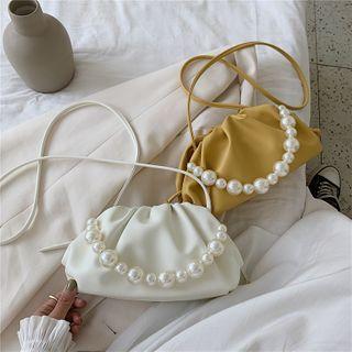 Mini Faux Pearl Crossbody Bag