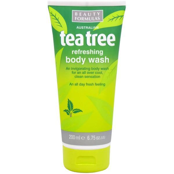 Beauty Formulas - Tea Tree Refreshing Body Wash 200ml/6.75oz