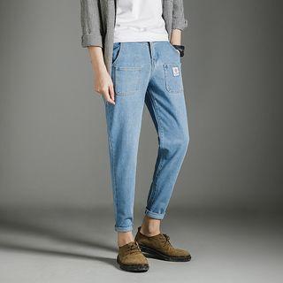 Pocketed Slim Fit Jeans