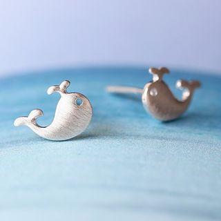 Whale Earrings