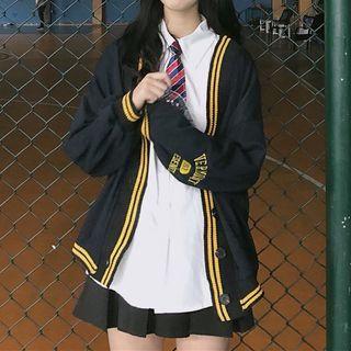 Plain Shirt / Cardigan / Set