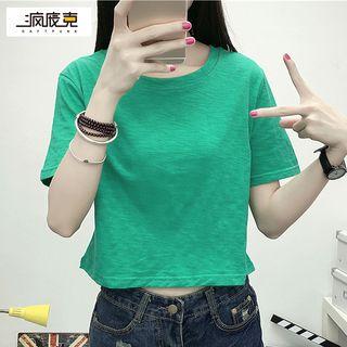 Crew-neck Short-sleeve T-shirt / Crew-neck Long-sleeve T-shirt