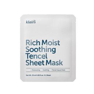 Dear, Klairs - Sheet Mask 1pc (2 Types) Rich Moist Soothing Tencel 25ml