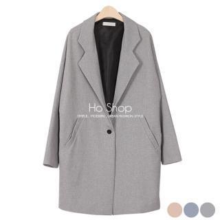 Single-breasted Loose-fit Jacket