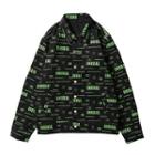 Couple Matching Letter Pattern Buttoned Jacket