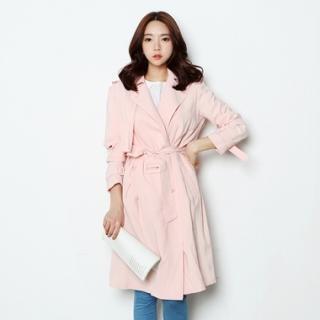 Trench Coat With Sash