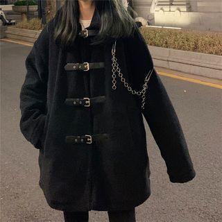 Rabbit Ear Accent Hooded Coat / Scarf