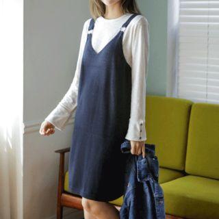 Boxy-fit Knit Jumper Dress