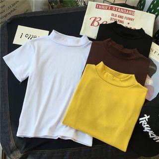 Short-sleeve Plain Top / Camisole