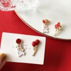 Cartoon Balloon Glaze Asymmetrical Earring
