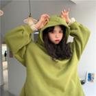 Oversize Hoodie Green - One Size