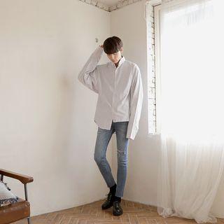 Button-down Striped Shirt