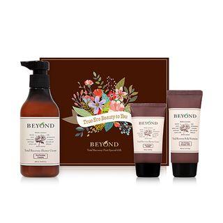 Beyond - Total Recovery First Special Set: Shower Cream 250ml + Body Emulsion 80ml + 50ml 3pcs