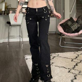 Low Waist Straight Leg Jeans