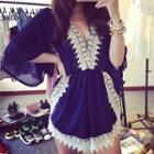 Lace Trim Playsuit