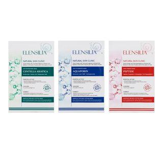 Elensilia - Natural Skin Clinic Mask - 3 Types Centella Asiatica Refreshing