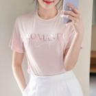 Romantic L Me Printed T-shirt